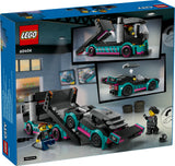 LEGO CITY Race Car and Car Carrier Truck 60406 Age: 6+