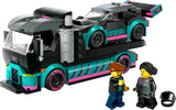 LEGO CITY Race Car and Car Carrier Truck 60406 Age: 6+