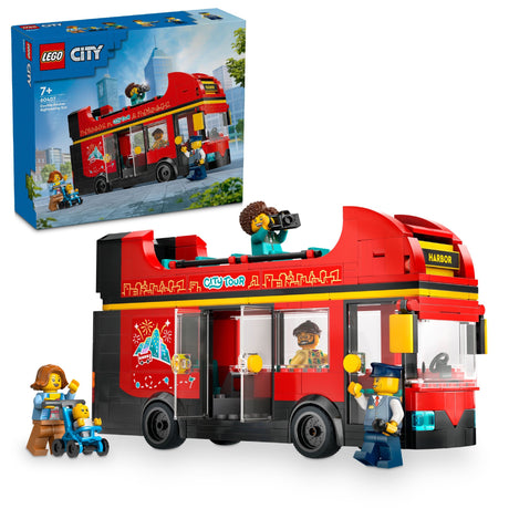 LEGO CITY DOUBLE-DECKER SIGHTSEEING BUS 60407 AGE: 7+