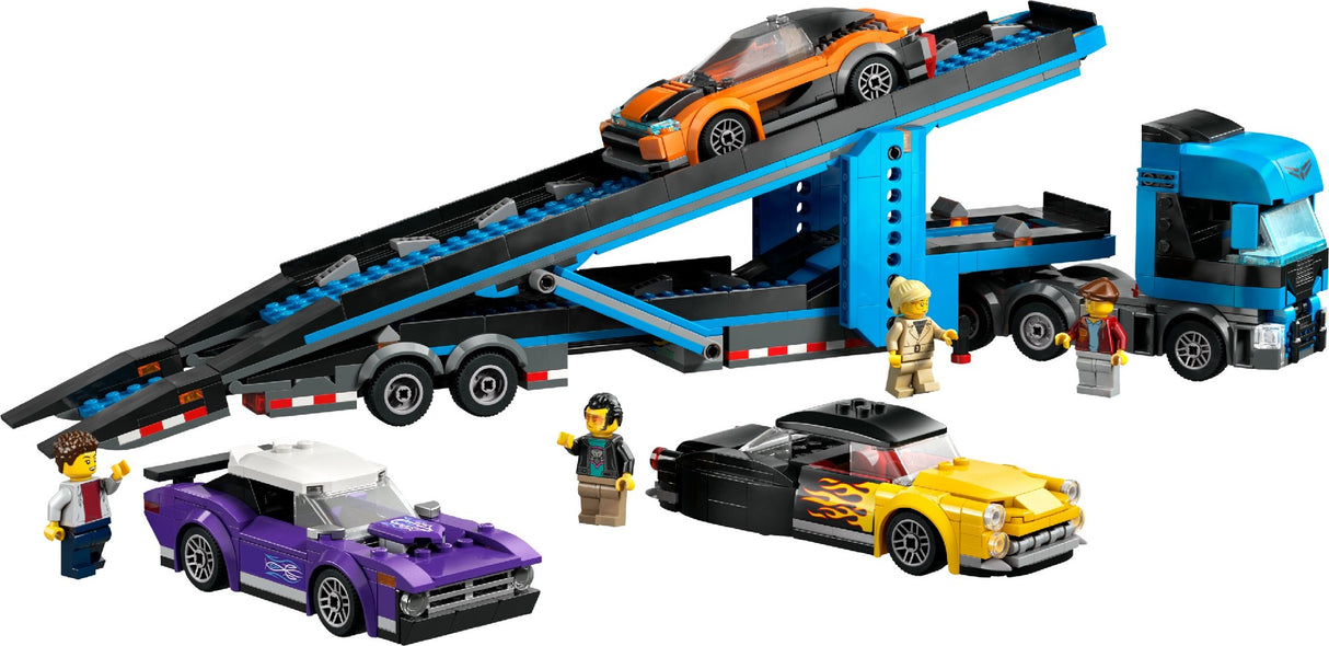 LEGO CITY CAR TRANSPORTER 60408 AGE: 7+