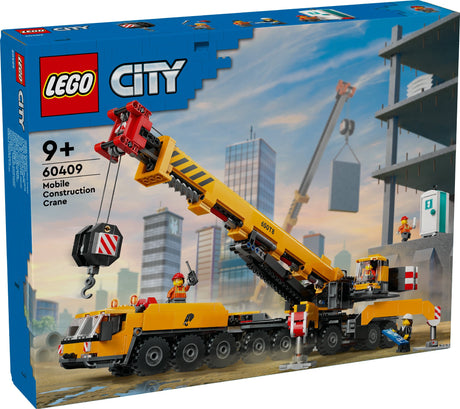 LEGO CITY MOBILE CONSTRUCTION CRANE 60409 AGE: 9+