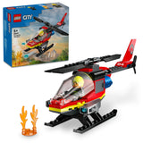 LEGO CITY Fire Rescue Helicopter 60411 Age: 5+