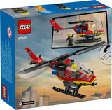 LEGO CITY Fire Rescue Helicopter 60411 Age: 5+
