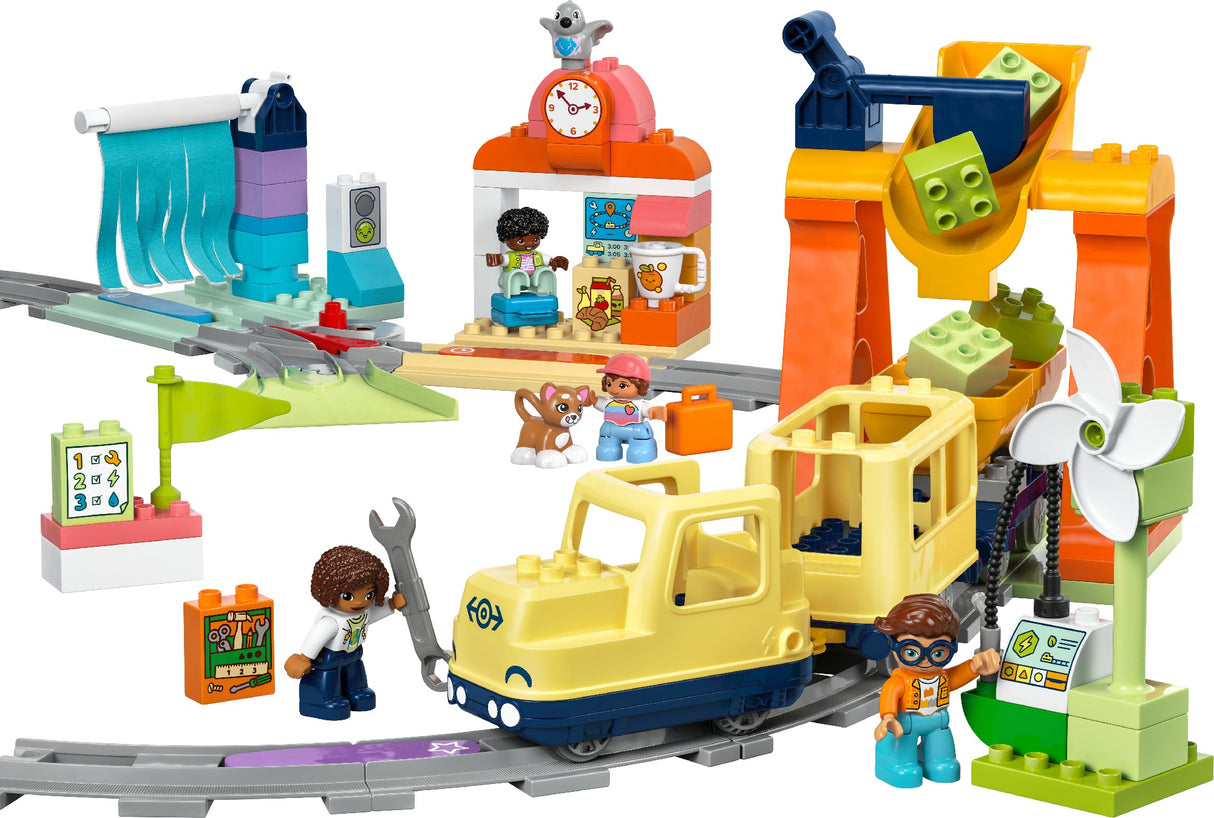 LEGO DUPLO BIG INTERACTIVE COMMUNITY TRAIN 10428 AGE: 3+