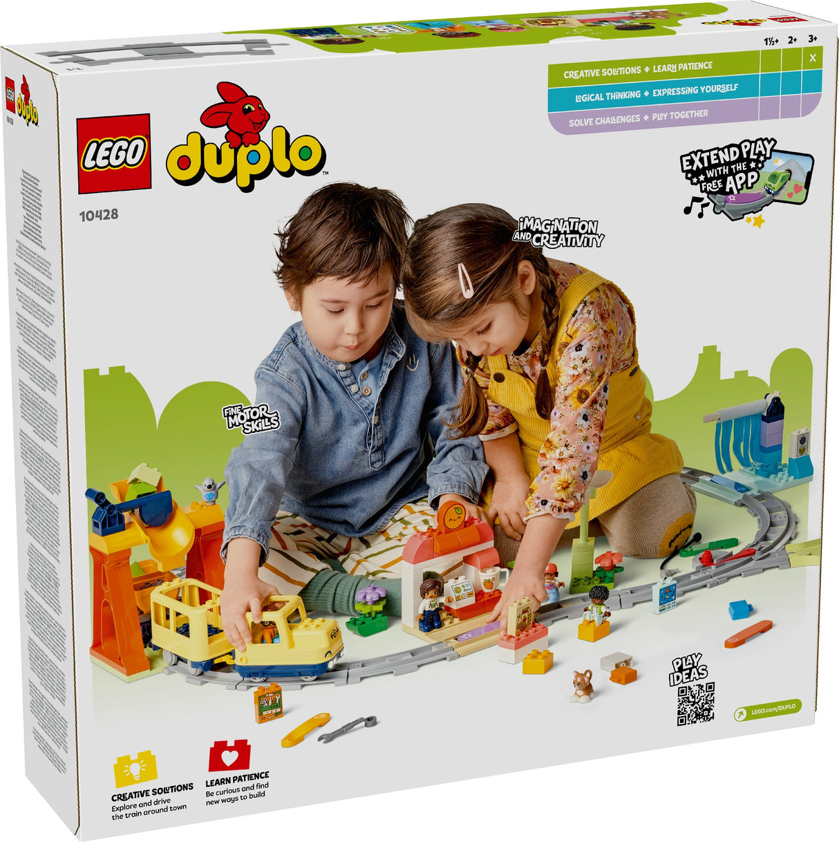 LEGO DUPLO BIG INTERACTIVE COMMUNITY TRAIN 10428 AGE: 3+