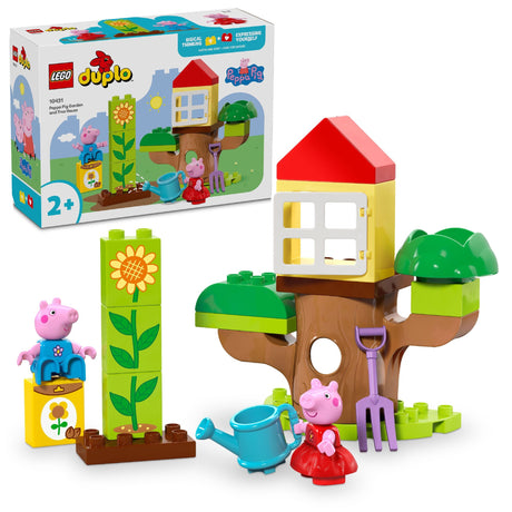 LEGO DUPLO PEPPA PIG GARDEN AND TREE HOUSE 10431 AGE: 2+