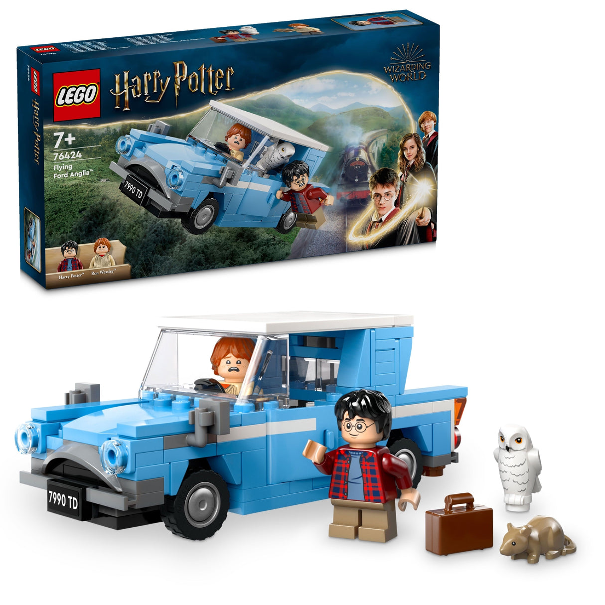 LEGO HARRY POTTER FLYING FORD ANGLIA 76424 AGE: 7+