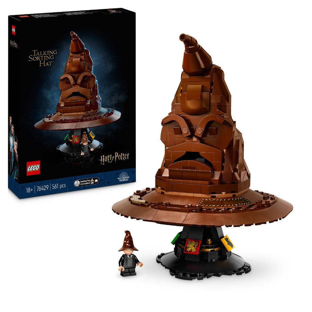 LEGO HARRY POTTER TALKING SORTING HAT 76429 AGE: 18+