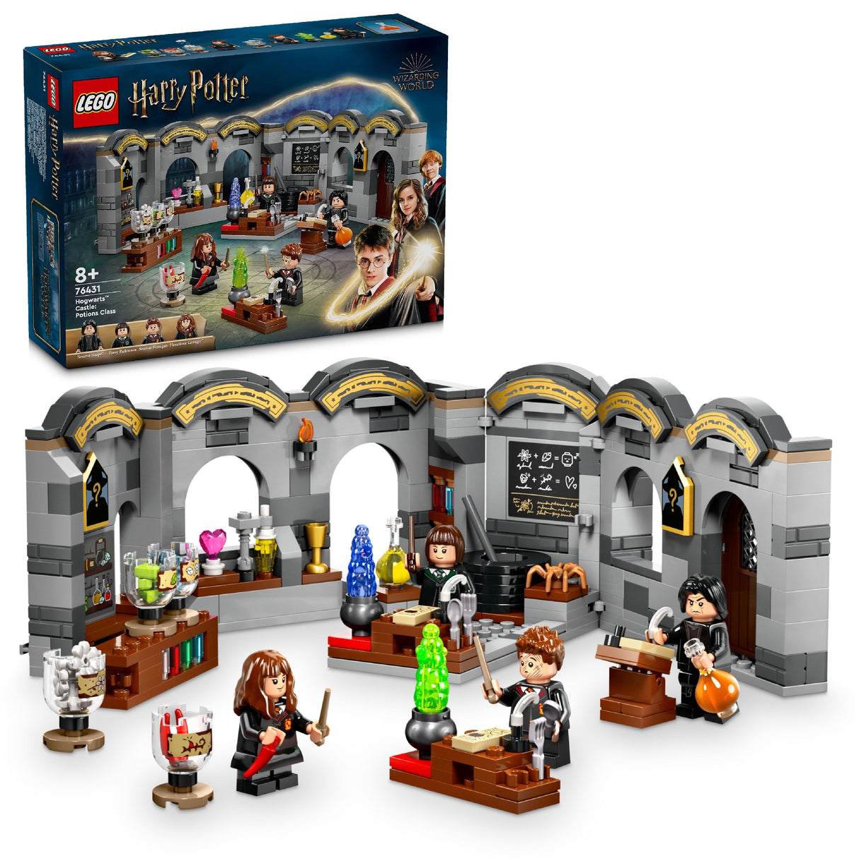 LEGO HARRY POTTER HOGWARTS CASTLE: POTIONS CLASS 76431 AGE: 8+