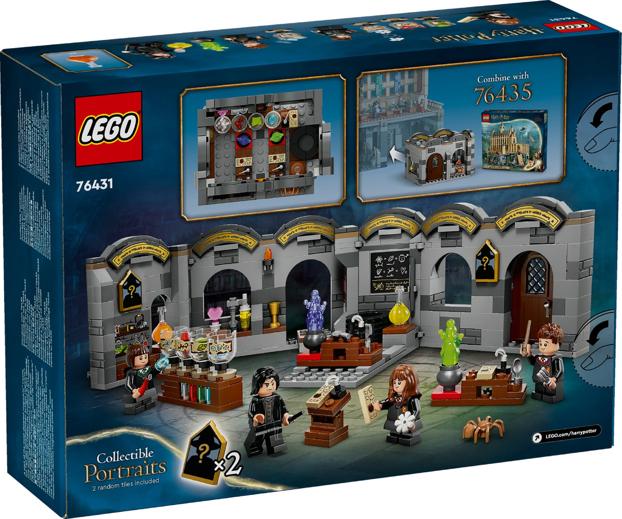 LEGO HARRY POTTER HOGWARTS CASTLE: POTIONS CLASS 76431 AGE: 8+