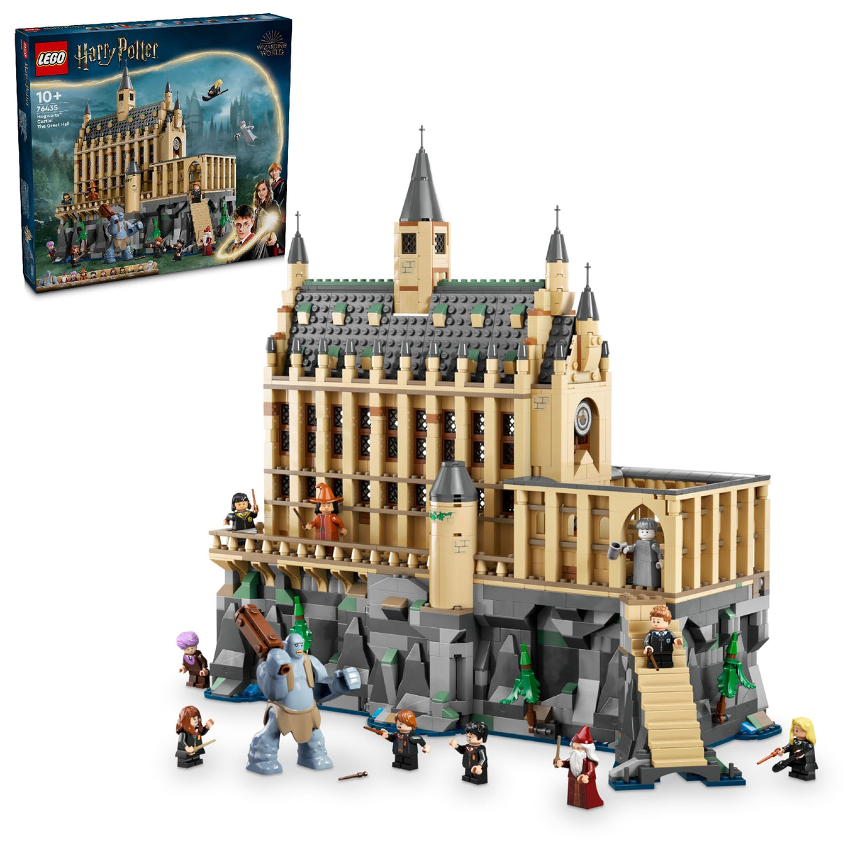 LEGO HARRY POTTER HOGWARTS CASTLE: THE GREAT HALL 76435 AGE: 10+