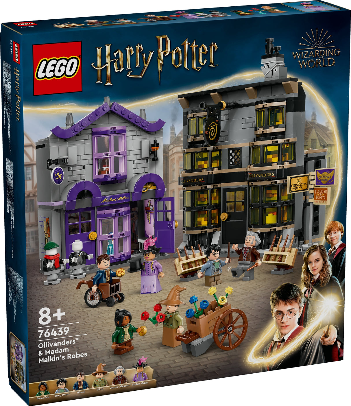 LEGO HARRY POTTER OLLIVANDERS & MADAM MALKIN'S ROBES 76439 AGE: 8+