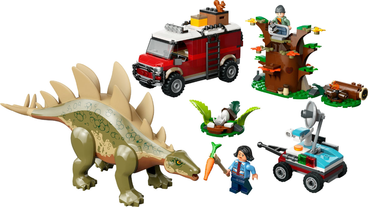 LEGO JURASSIC WORLD DINOSAUR MISSIONS: STEGOSAURUS DISCOVERY 76965 AGE: 6+