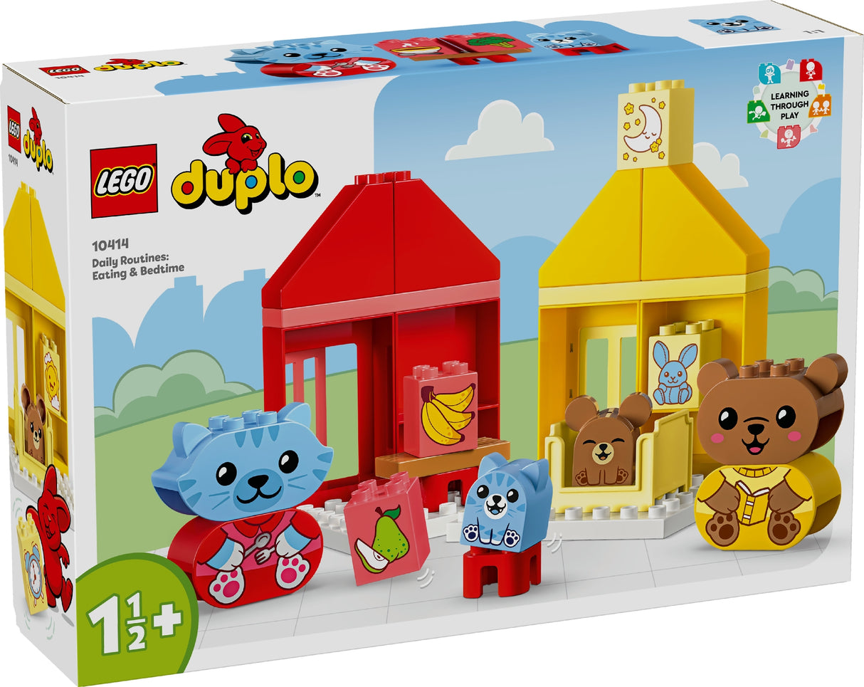 LEGO DUPLO DAILY ROUTINES: EATING & BEDTIME 10414 AGE: 1 1/2+