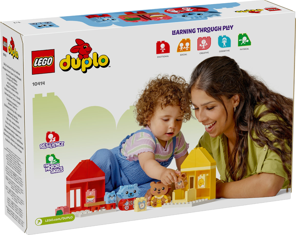 LEGO DUPLO DAILY ROUTINES: EATING & BEDTIME 10414 AGE: 1 1/2+