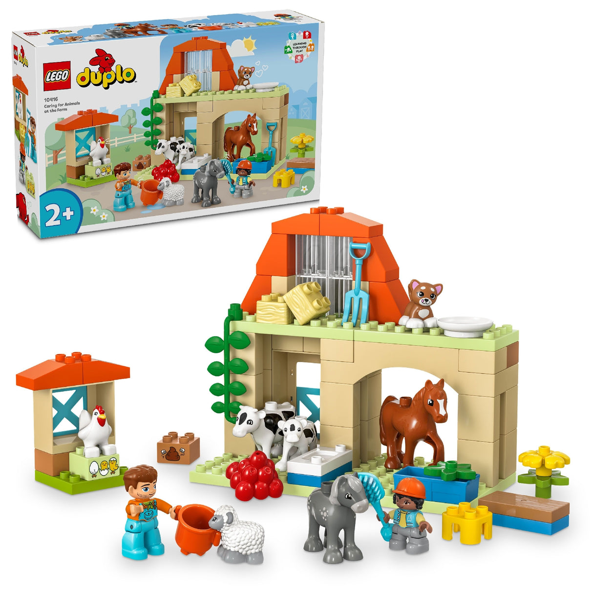 LEGO DUPLO CARING FOR ANIMALS AT THE FARM 10416 AGE: 2+