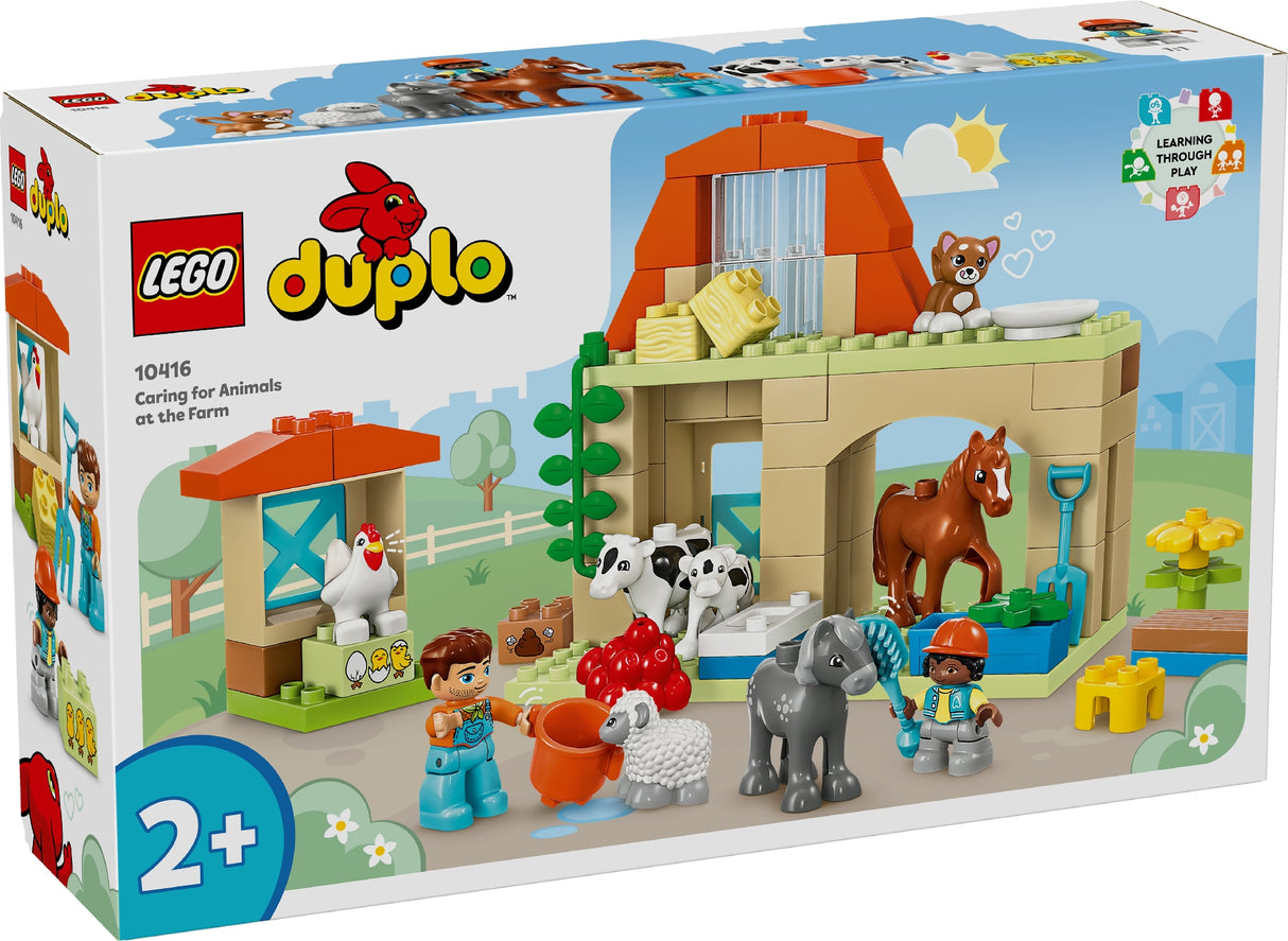 LEGO DUPLO CARING FOR ANIMALS AT THE FARM 10416 AGE: 2+