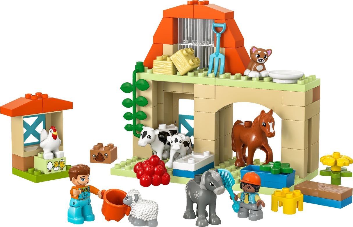 LEGO DUPLO CARING FOR ANIMALS AT THE FARM 10416 AGE: 2+