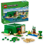 LEGO MINECRAFT THE TURTLE BEACH HOUSE 21254 AGE: 8+