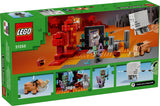 LEGO MINECRAFT THE NETHER PORTAL AMBUSH 21255 AGE:8+
