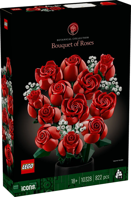 LEGO ICONS BOUQUET OF ROSES 10328 AGE: 18+