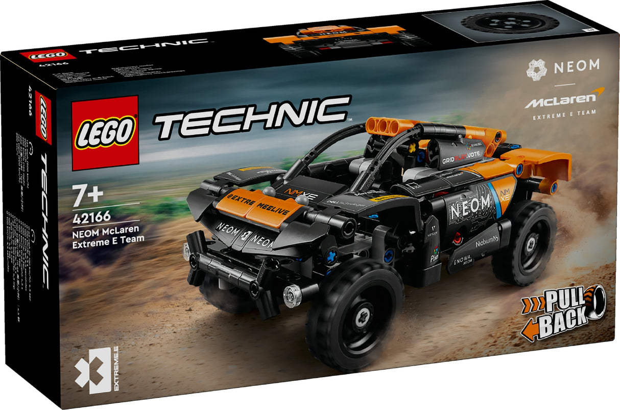 LEGO TECHNIC NEOM MCLAREN EXTREME E RACE CAR 42166 AGE: 7+