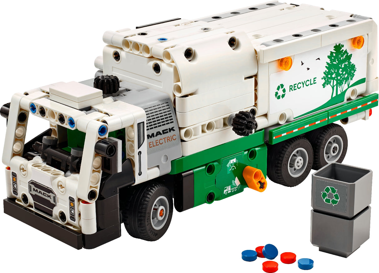 LEGO Technic Mack Lr Electric Garbage Truck 42167 Age: 8+