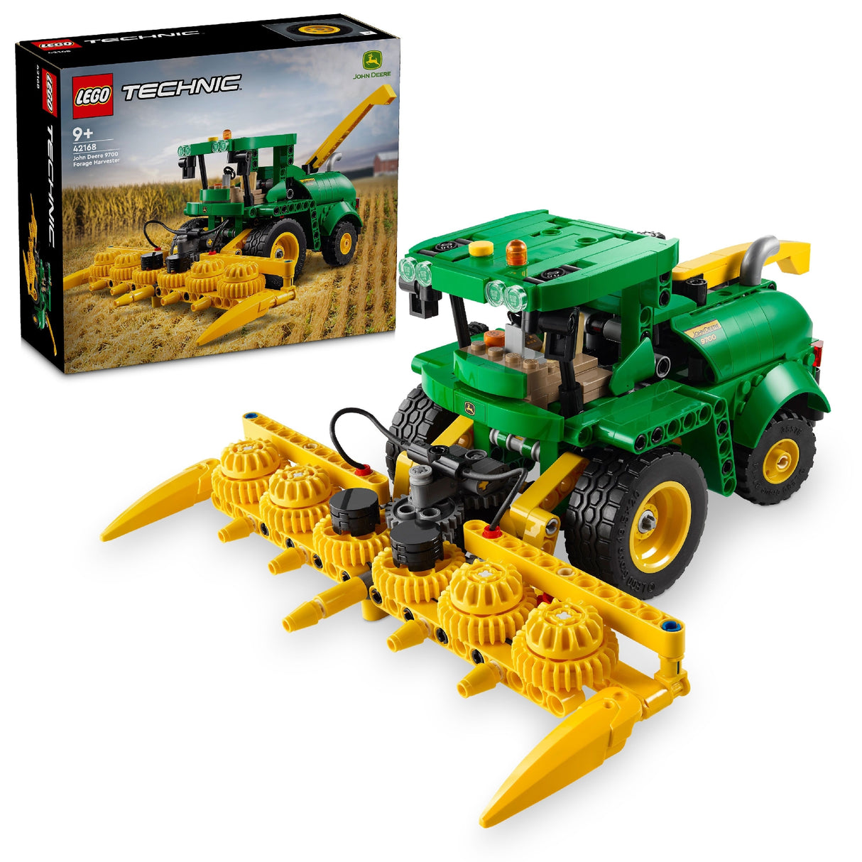 LEGO TECHNIC JOHN DEERE 9700 FORAGE HARVESTER 42168 AGE: 9+