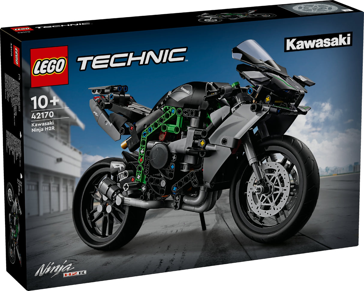 LEGO TECHNIC KAWASAKI NINJA H2R MOTORCYCLE 42170 AGE:10+