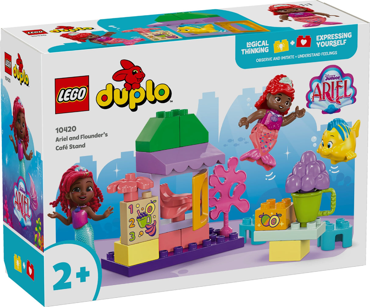 LEGO DUPLO ARIEL AND FLOUNDER'S CAFE STAND 10420 AGE: 2+