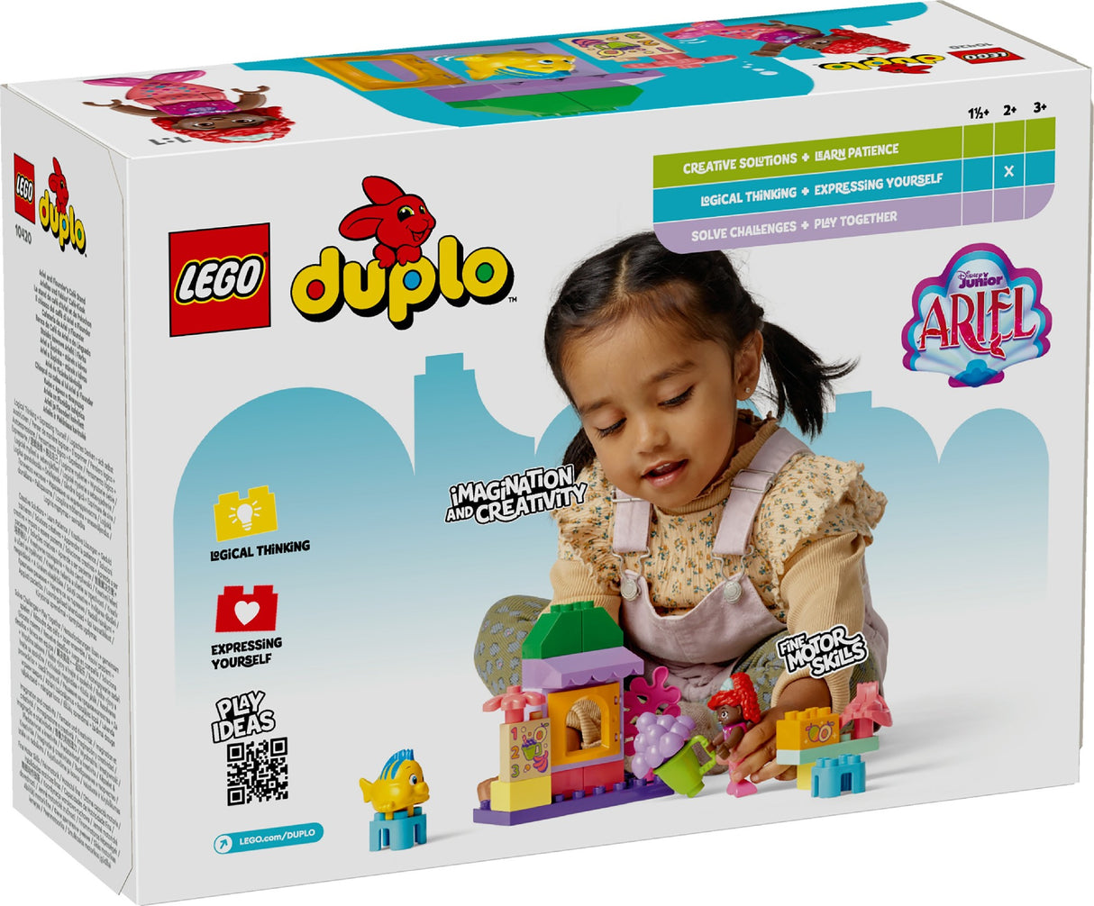 LEGO DUPLO ARIEL AND FLOUNDER'S CAFE STAND 10420 AGE: 2+