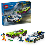 LEGO CITY Police Car and Muscle Car Chase 60415 Age: 6+