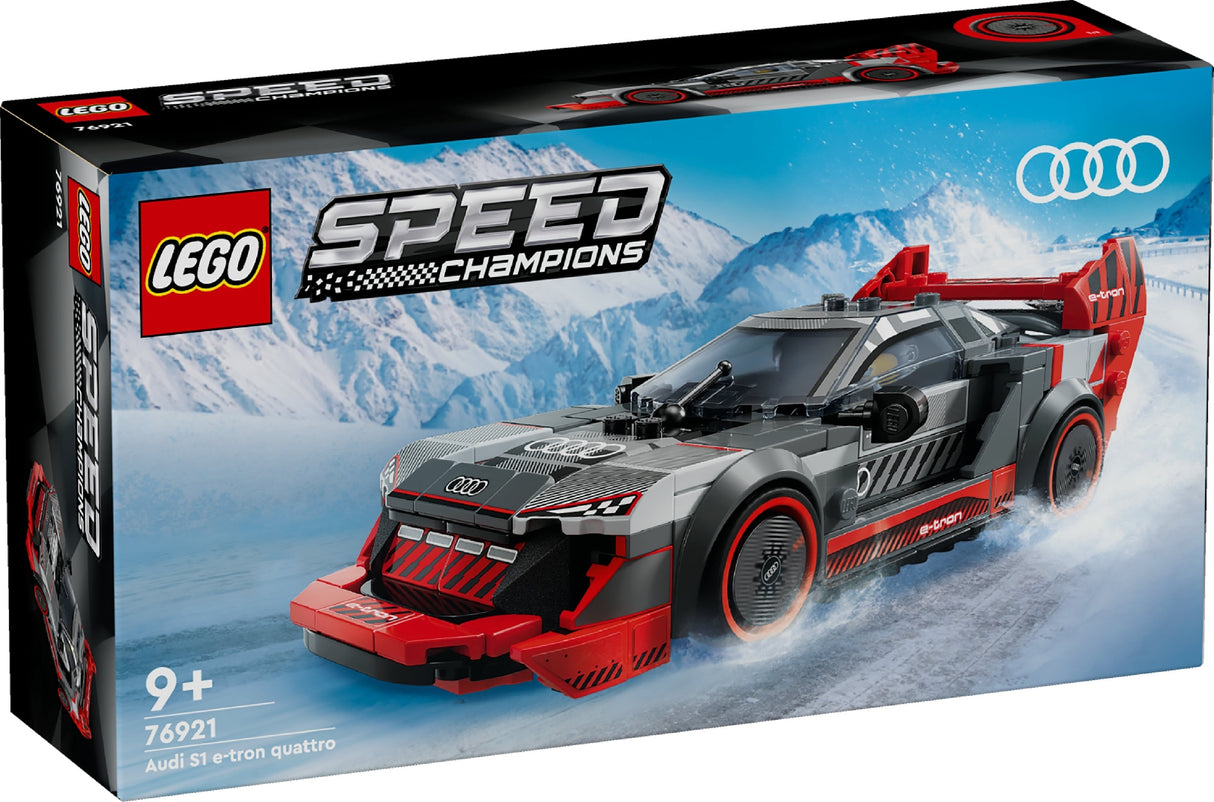 LEGO SPEED CHAMPIONS AUDI S1 E-TRON QUATTRO RACE CAR 76921 AGE: 9+