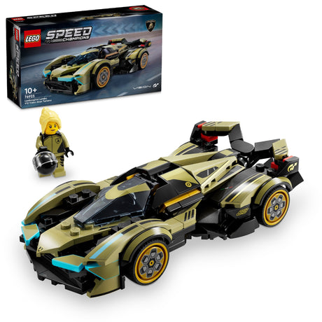 LEGO SPEED CHAMPIONS LAMBORGHINI LAMBO V12 VISION GT SUPER CAR 76923 AGE: 10+