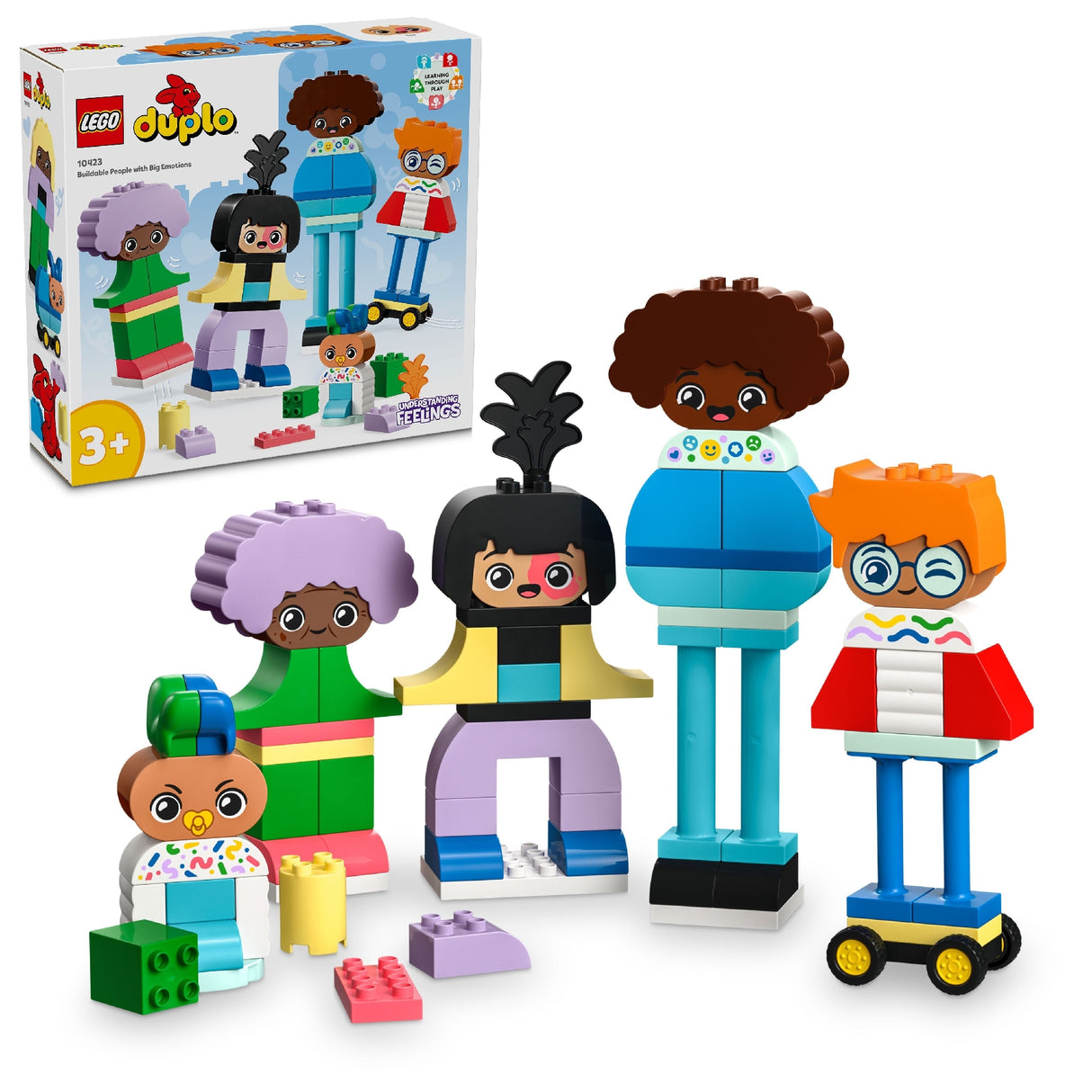 LEGO DUPLO BUILDABLE PEOPLE WITH BIG EMOTIONS 10423 AGE: 3+