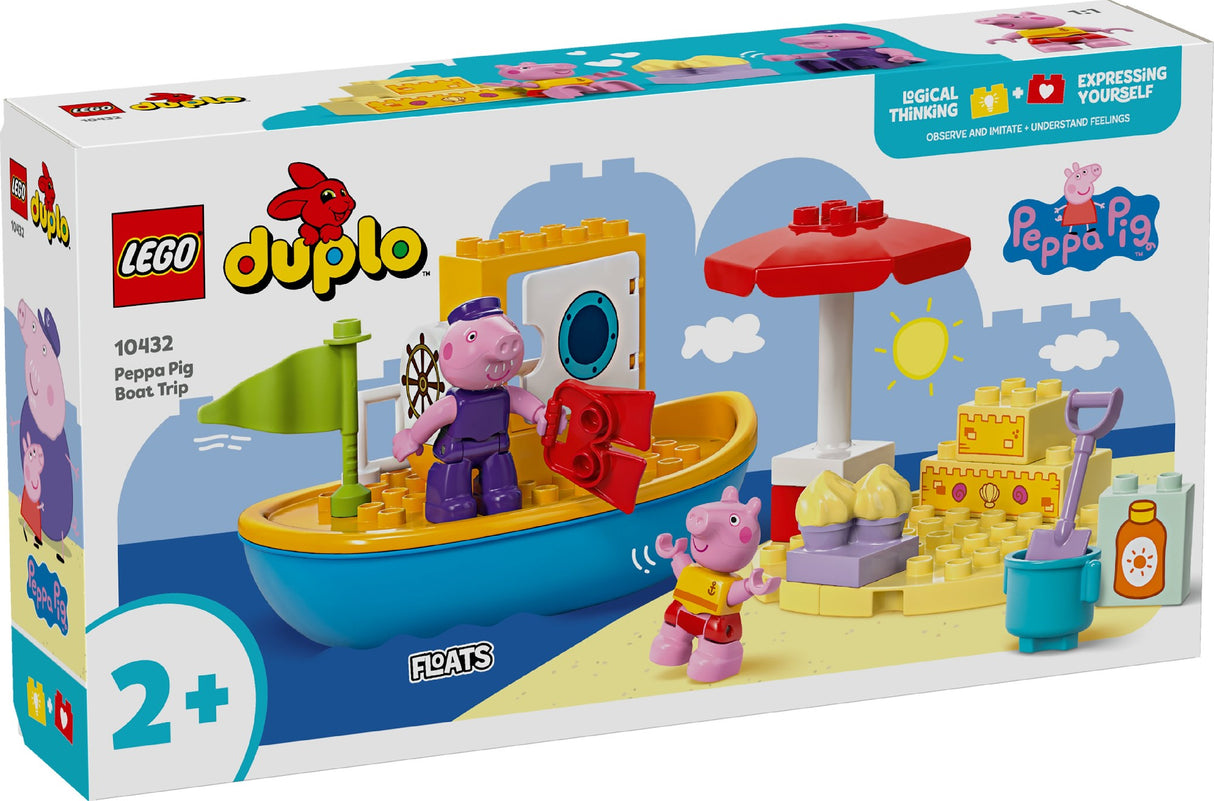 LEGO DUPLO PEPPA PIG BOAT TRIP 10432 AGE: 2+