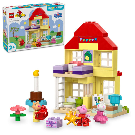 LEGO DUPLO PEPPA PIG BIRTHDAY HOUSE 10433 AGE: 2+