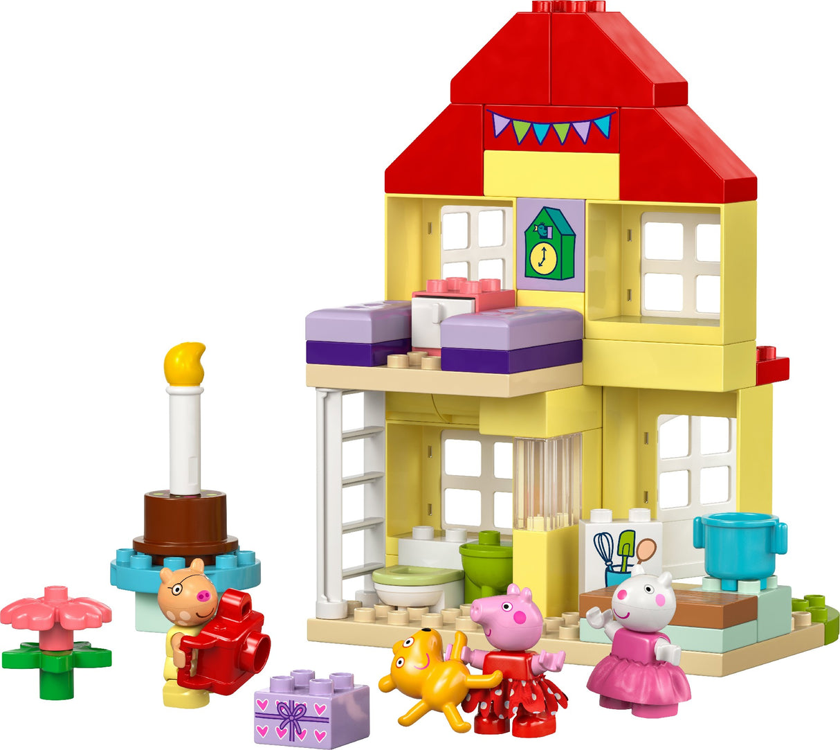 LEGO DUPLO PEPPA PIG BIRTHDAY HOUSE 10433 AGE: 2+