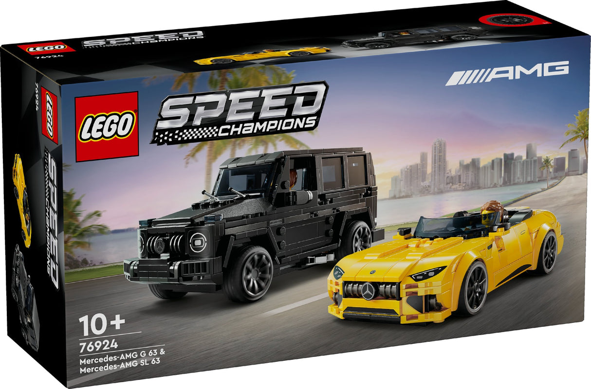 LEGO SPEED CHAMPIONS MERCEDES-AMG G 63 AND MERCEDES-AMG SL 63 76924 AGE: 10+