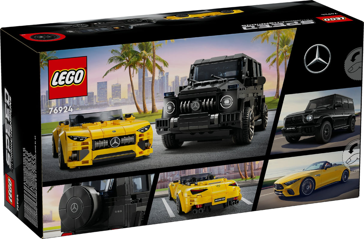 LEGO SPEED CHAMPIONS MERCEDES-AMG G 63 AND MERCEDES-AMG SL 63 76924 AGE: 10+