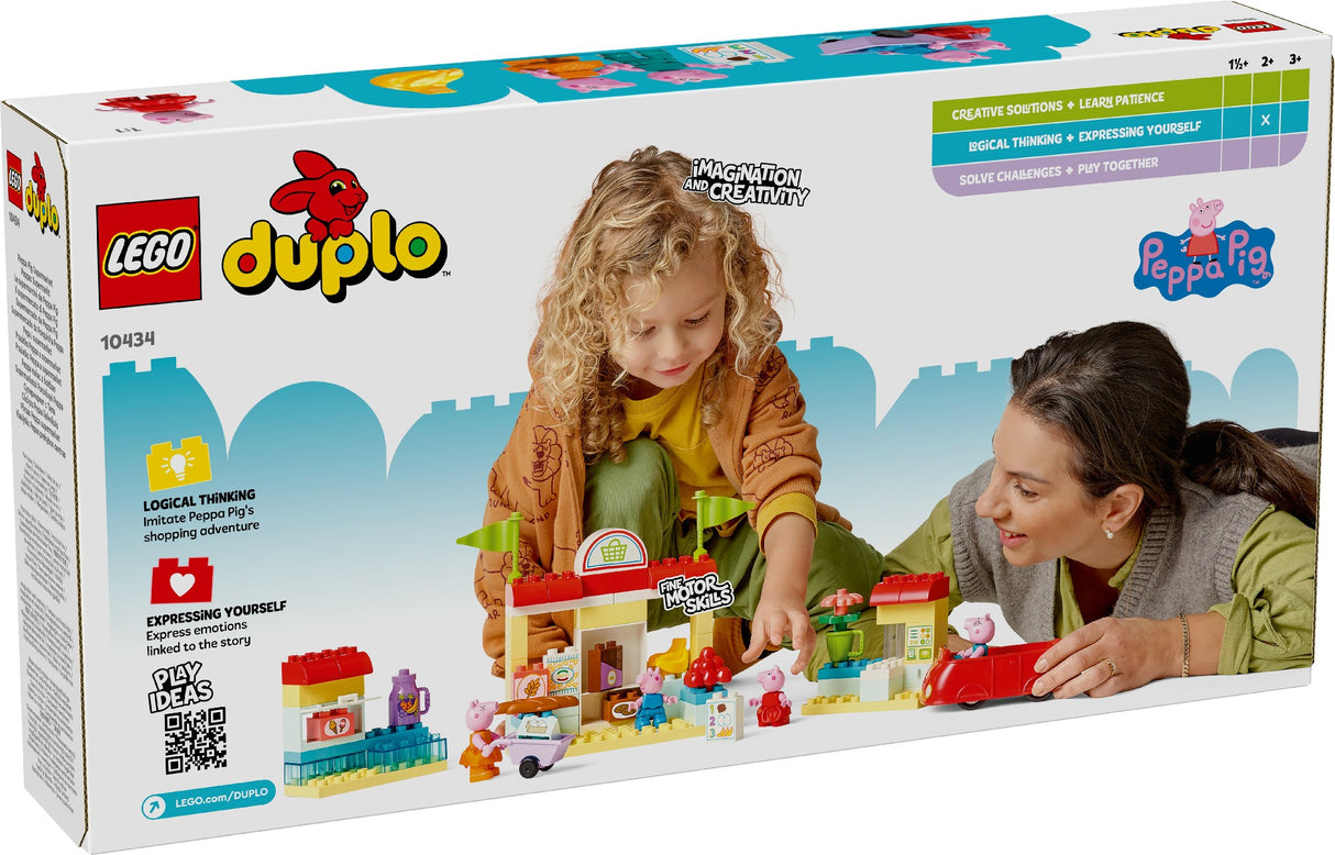 LEGO DUPLO PEPPA PIG SUPERMARKET 10434 AGE: 2+