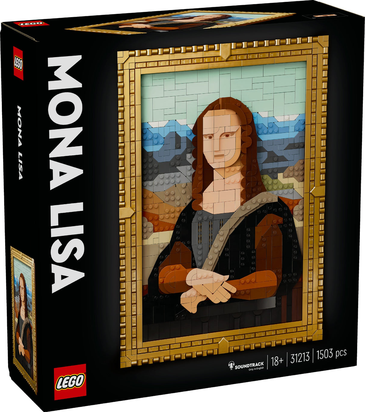 LEGO ART MONA LISA 31213 AGE: 18+