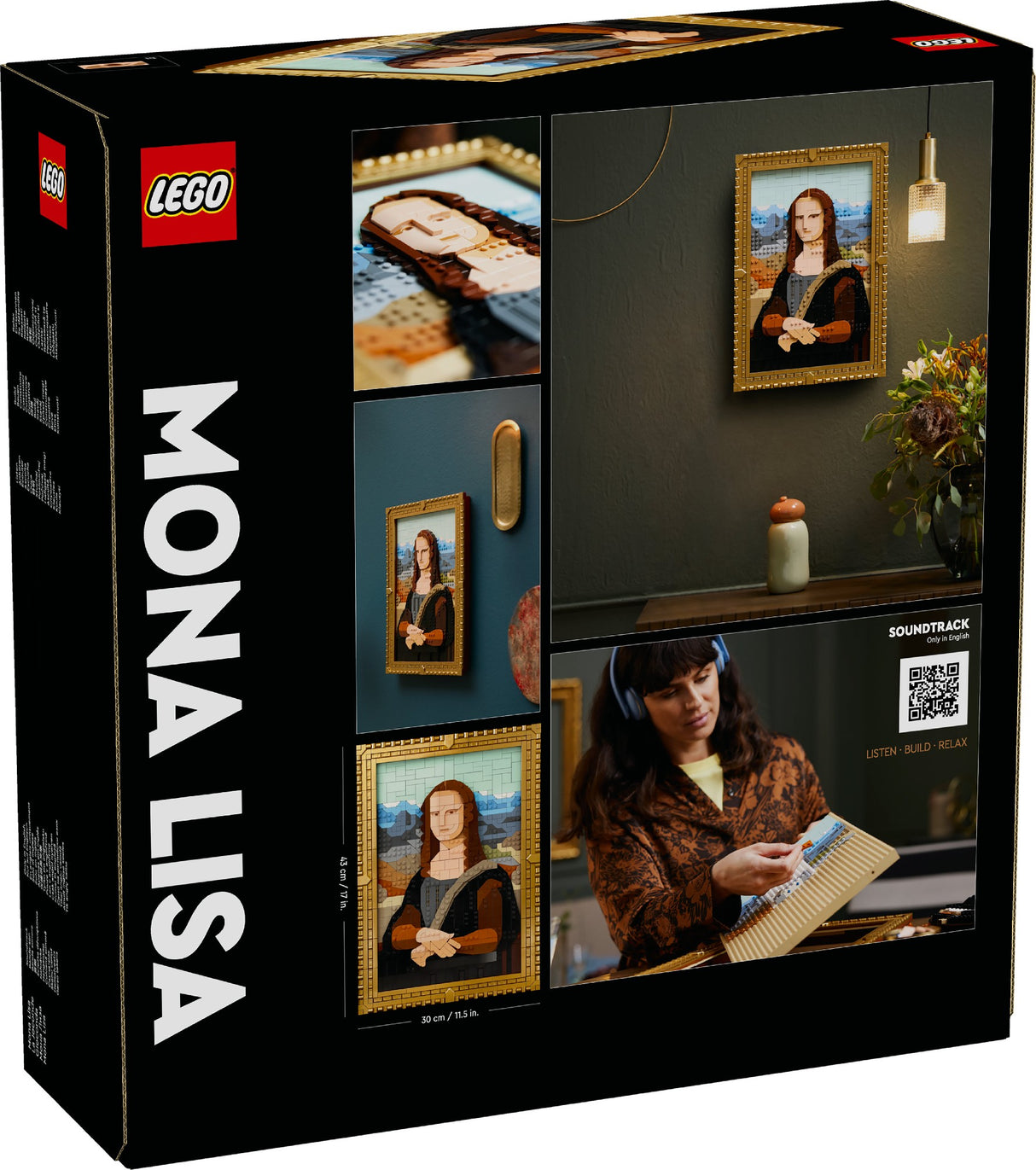 LEGO ART MONA LISA 31213 AGE: 18+