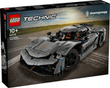 LEGO TECHNIC KOENIGSEGG JESKO ABSOLUT GREY HYPERCAR 42173 AGE: 10+