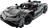LEGO TECHNIC KOENIGSEGG JESKO ABSOLUT GREY HYPERCAR 42173 AGE: 10+