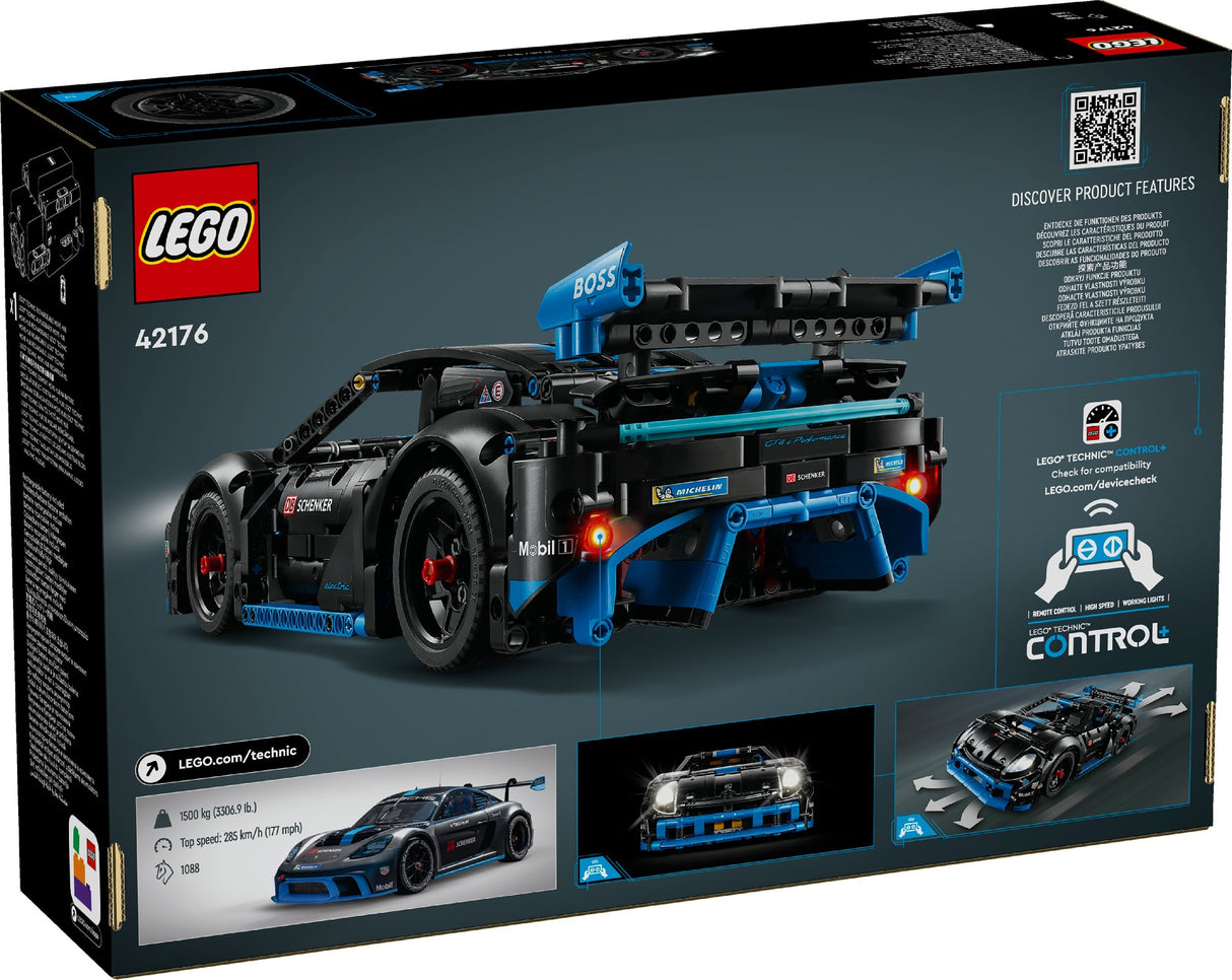 LEGO TECHNIC GT4 E - PERFORMANCE RACE CAR 42176 AGE: 10+ 