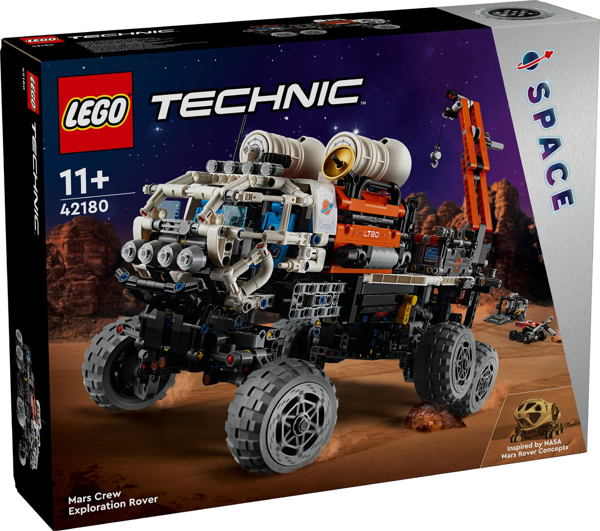 LEGO TECHNIC MARS CREW EXPLORATION ROVER 42180 AGE: 11+