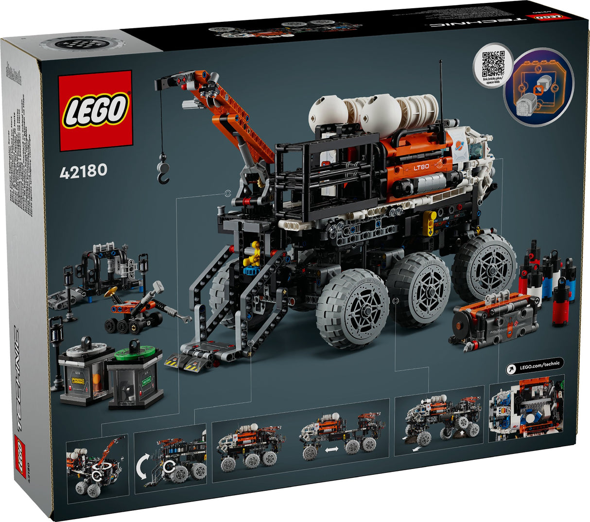 LEGO TECHNIC MARS CREW EXPLORATION ROVER 42180 AGE: 11+