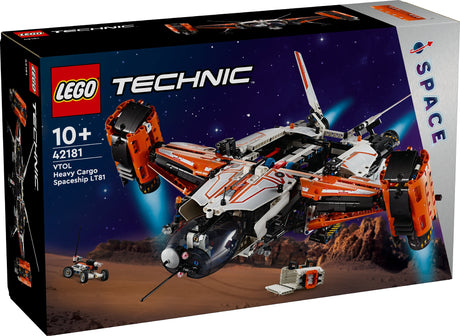 LEGO TECHNIC VTOL HEAVY CARGO SPACESHIP LT81 42181 AGE: 10+