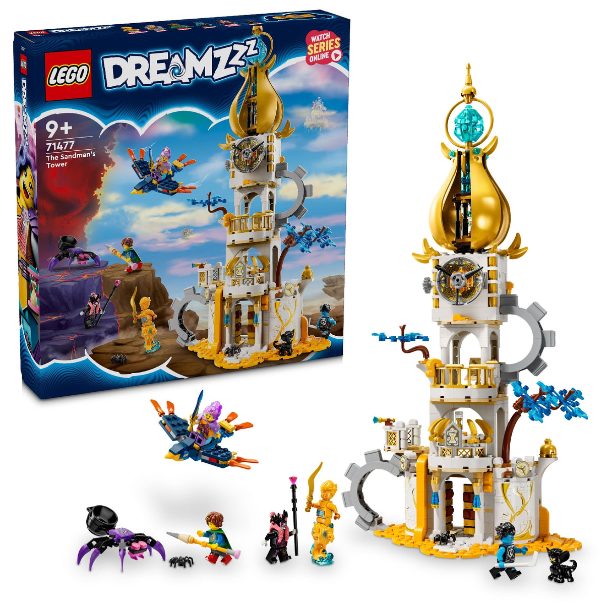 LEGO DREAMZZZ THE SANDMAN'S TOWER 71477 AGE: 9+